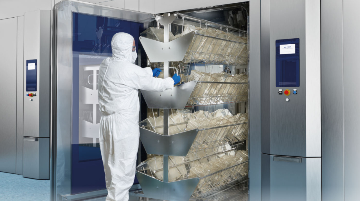 AC 7500 & AC 8500笼具及笼架清洗机